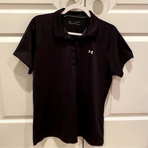 UNDER ARMOUR Black Fitted/HeatGear
Zinger Polo